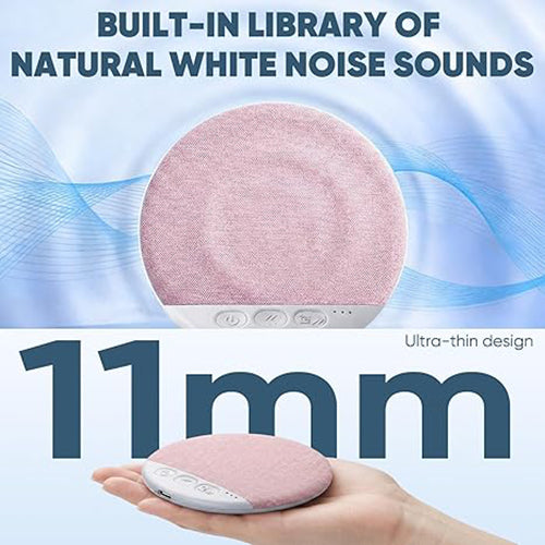HiFi Bluetooth Pillow Speaker White Noise Sleep Aid Timer Bedside Speaker
